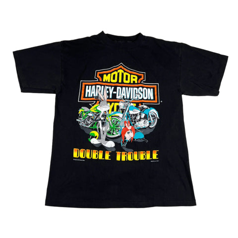 Vintage 1993 Harley Davidson Looney Tunes T-Shirt