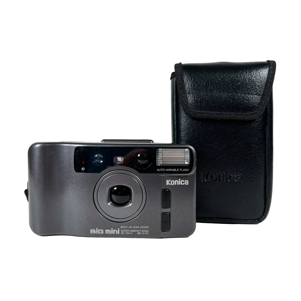 Vintage 1993 Konica Big Mini BM-510Z Point & Shoot 35mm Film
