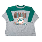Vintage 1993 Miami Dolphins Colorblock Jostens T-Shirt
