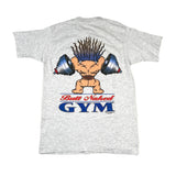 Vintage 1994 Butt Naked Gym Bodybuilder Graphic T-Shirt