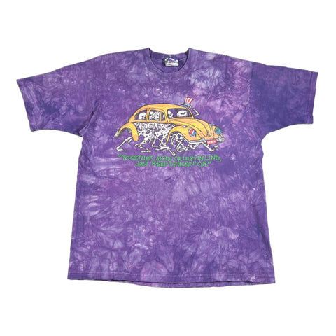 Vintage 1994 Grateful Dead Xing Liquid Blue T-Shirt