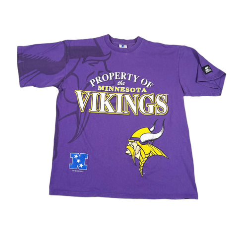 Vintage 1994 Minnesota Vikings USA Made Starter T-Shirt