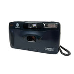 Black Minolta Freedom Vista camera on a white background