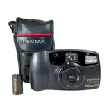 Vintage 1994 Pentax IQZoom 80-E 38-80mm Point & Shoot 35mm Film Camera