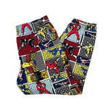 Vintage 1994 Power Rangers Comic Print Fleece Sweatpants
