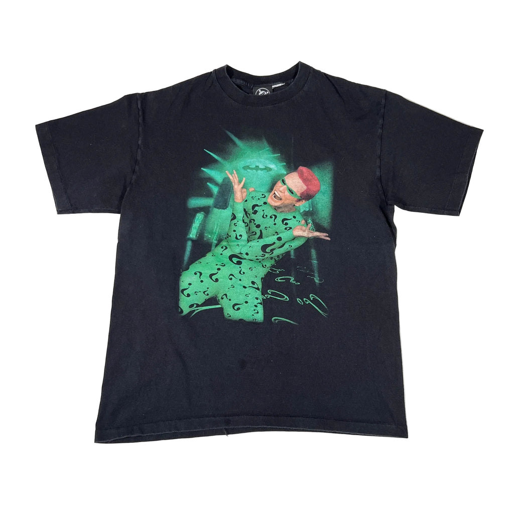 Vintage 1995 DC Comics Batman Jim Carrey Riddler T-Shirt – CobbleStore ...