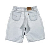 Vintage 1995 Levi's 550 Orange Tab Baggy Denim Shorts