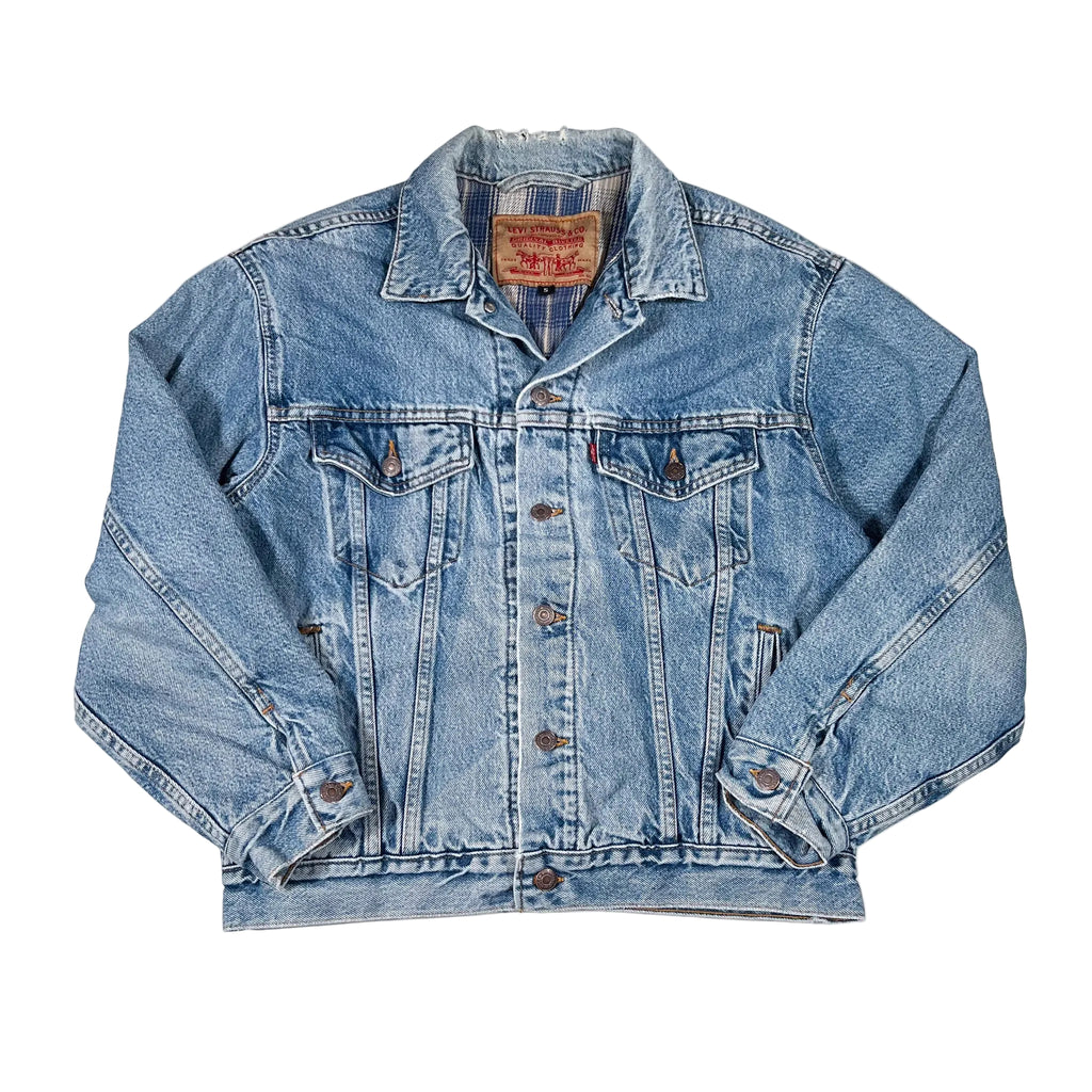Vintage 1995 Levi's Blanket Lined Denim Trucker Jacket