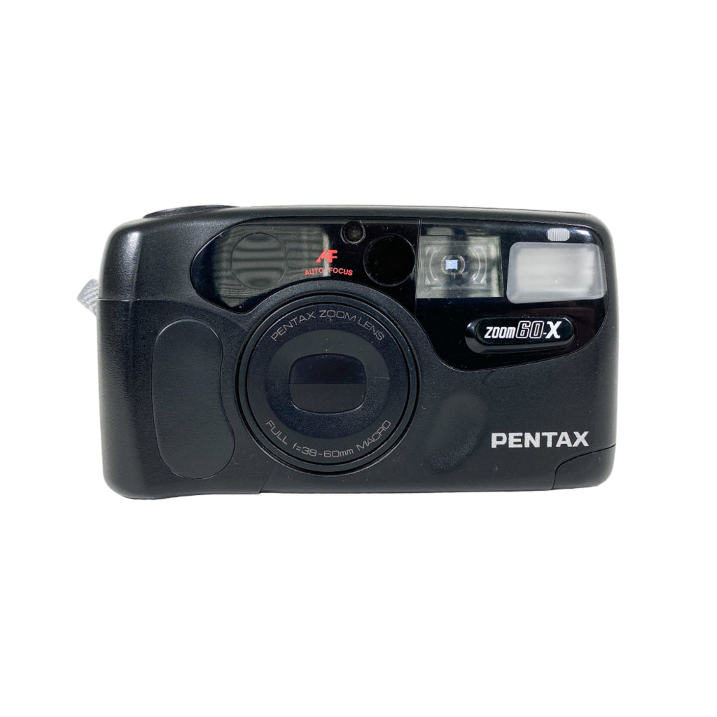 ★【PENTAX：zoom60-X】★◆カメラ◆ Vintage 1995 Pentax Zoom 60-X 35mm Film Camera – CobbleStore