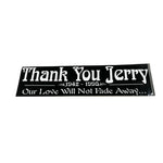 Vintage 1995 Thank You Jerry Grateful Dead Bumper Sticker