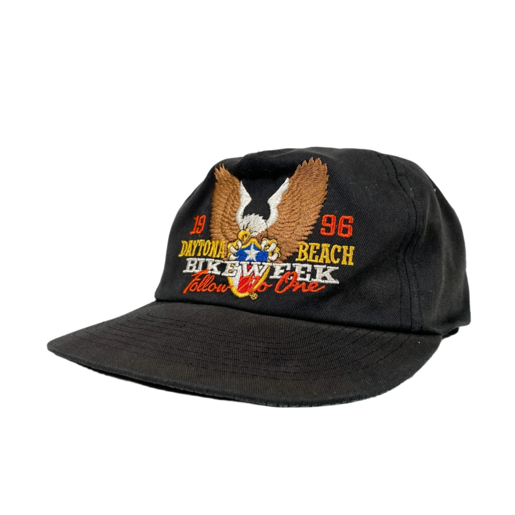 Vintage 1996 Daytona Beach Bike Week Thrashed Hat