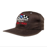 Brown cap with Goodwrench Service 400/400 logo on a white background