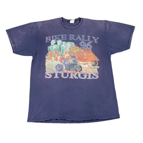 Vintage 1996 Harley Sturgis Bike Rally Motorcycle T-Shirt