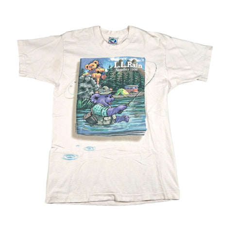 Vintage 1996 LL Rain Liquid Blue Grateful Dead T-Shirt