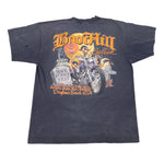 Vintage 1997 Boot Hill Salloon Biketoberfest Pocket T-Shirt