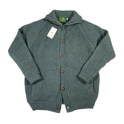 Vintage 1997 Woolmark Hand Craft Ltd Button Up Wool Sweater