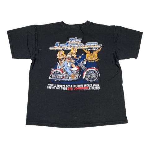 Vintage 1998 Big Johnson Motorcycle T-Shirt
