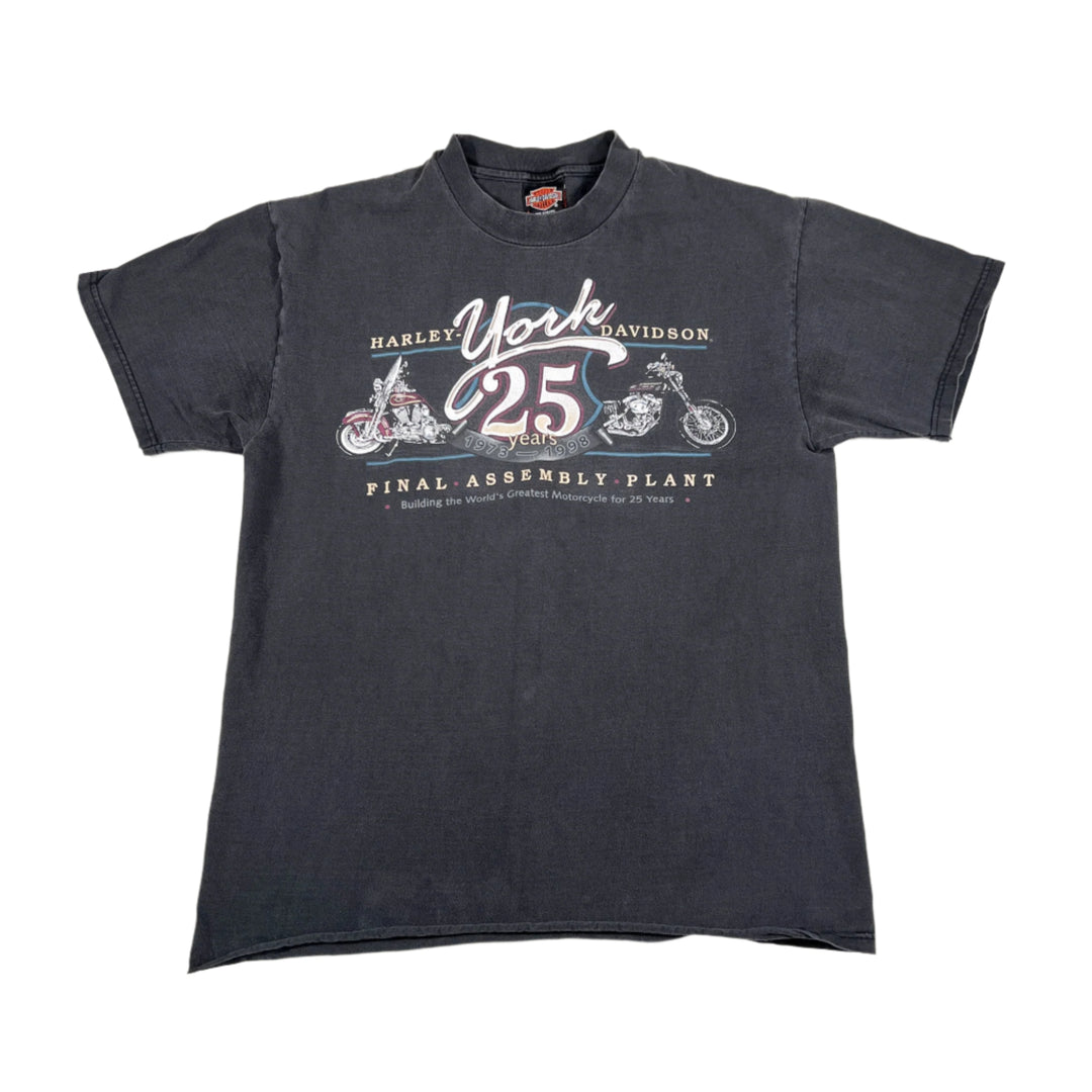 バイクウェア・装備 Harley-Davidson vintage Tshirt80s USA Vintage 1980's Harley-Davidson Motorcycles With Eagle T