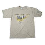 Vintage 1998 Lifeforms Just Do It Later Sloth Graphic T-Shirt