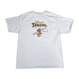 Vintage 1999 Disney Tarzan Movie Promo White T-Shirt