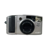 Minolta camera on a white background