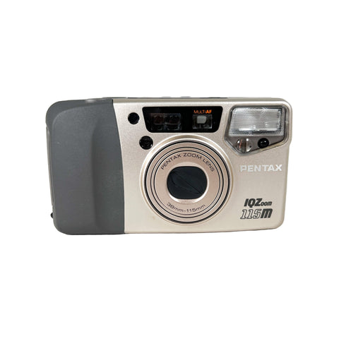 Pentax camera on a white background