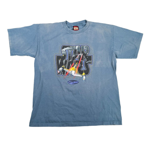 Vintage 1999 Star Wars Episode I Naboo Fighter T-Shirt