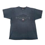 Black Harley-Davidson t-shirt on a white background