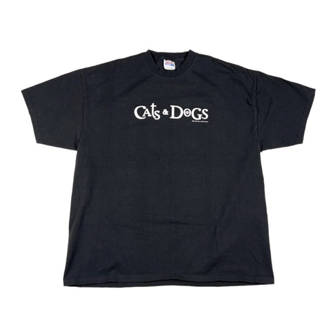 Vintage 2001 Cats & Dogs Movie Promo T-Shirt