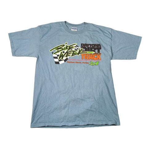 Vintage 2001 Daytona Dirt Track Bike Week T-Shirt