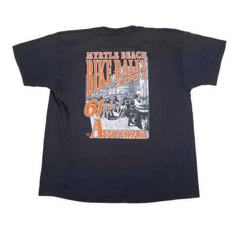 Vintage 2001 Myrtle Beach Bike Rally T-Shirt