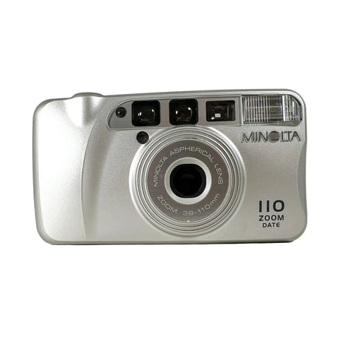 Vintage 2002 Minolta Zoom 110 Date 38-110mm 35mm Film Camera
