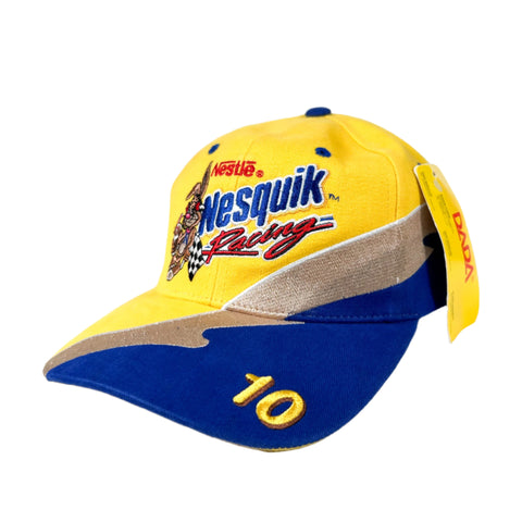 Vintage 2002 Nestle Nesquik Racing Scott Riggs #10 NASCAR Hat