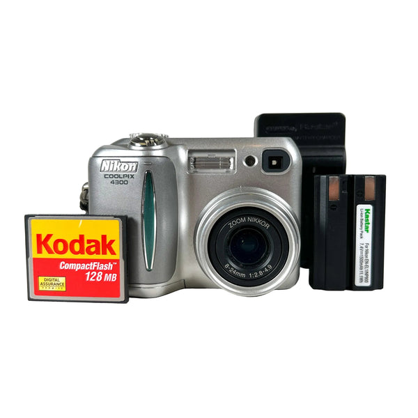 Vintage 2002 Nikon Coolpix 4300 4MP Digital Camera – CobbleStore