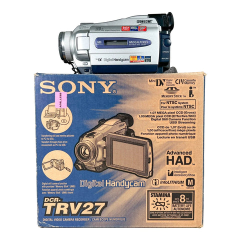 SONY ハンディカム MiniDV DCR-TRV27 動作品 家電、AV、カメラ ビデオ