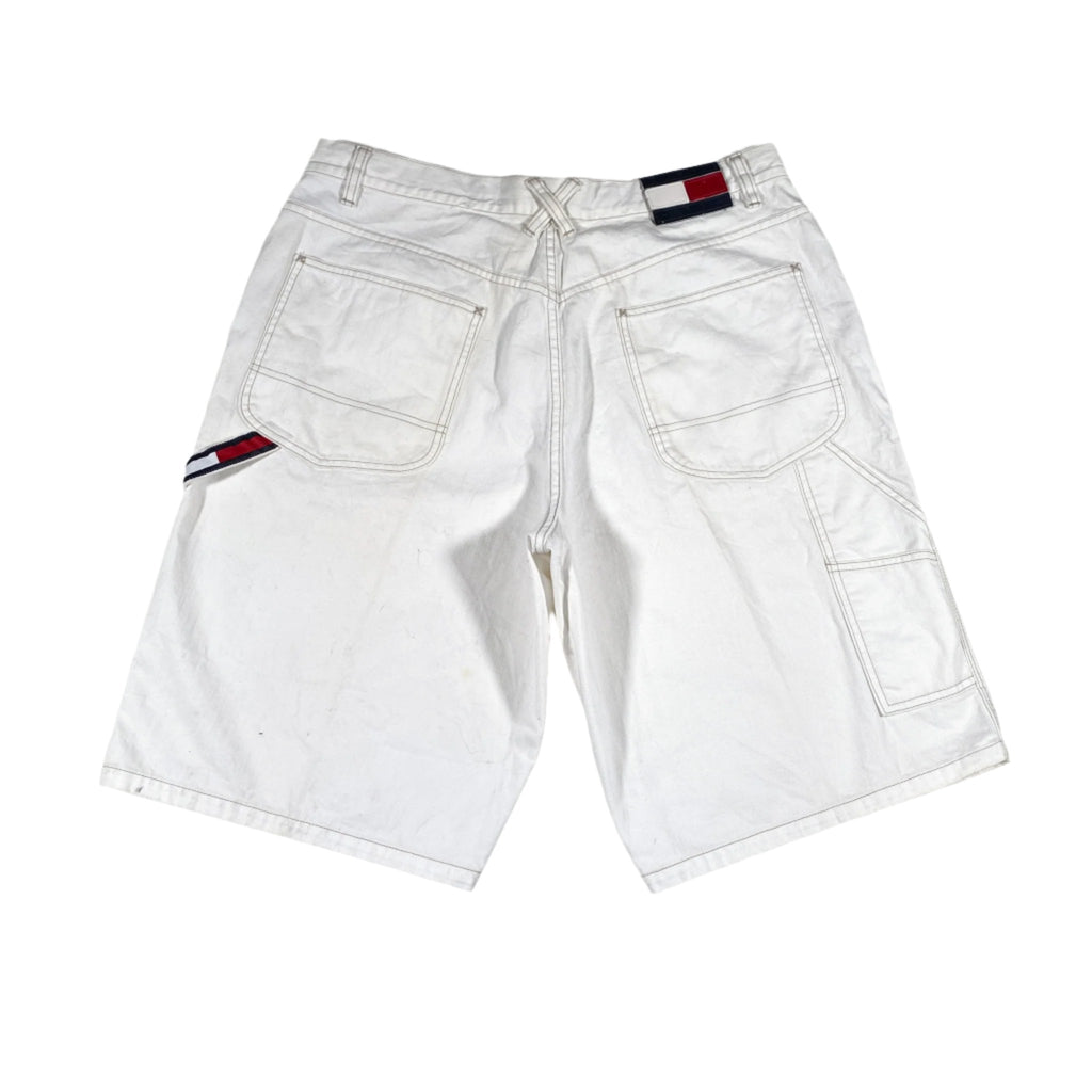 Vintage tommy hilfiger jean shorts best sale
