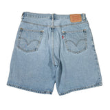 Vintage 2003 Levi’s 550 Light Wash Denim Relaxed Fit 36 Shorts