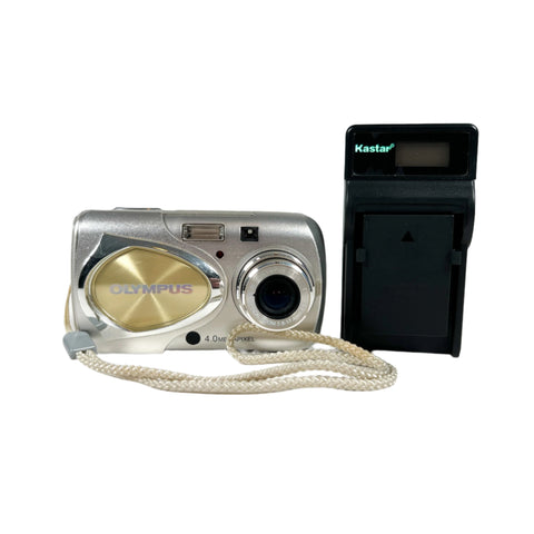 Vintage 2003 Olympus Stylus 400 Digital Camera