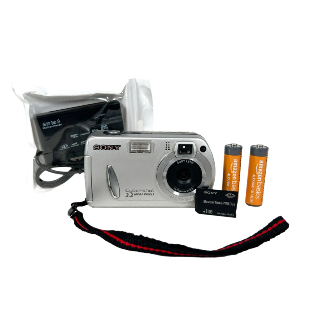 Vintage 2003 Sony Cybershot DSC-P32 Digital Camera – CobbleStore
