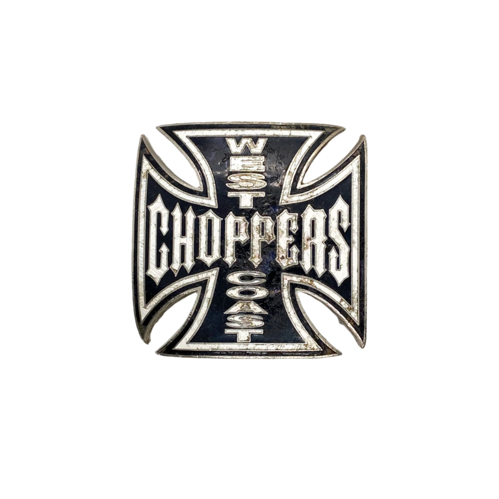 Vintage 2003 West Coast Choppers Iron Cross Belt Buckle