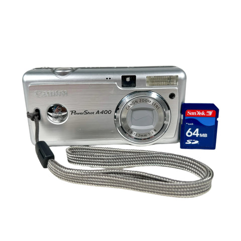 Vintage 2004 Canon PowerShot A400 Digital Camera