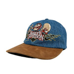 Vintage 2004 Harley-Davidson Looney Tunes Denim & Suede Hat