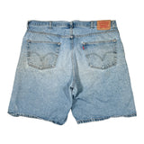 Vintage 2004 Levi’s 550 Light Wash Denim USA Classic Relaxed Fit W42 Shorts 