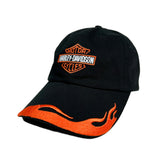 Vintage 2005 Harley-Davidson York PA Flame Brim Hat