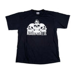 Vintage 2005 Nekromantix Psychobilly Skull Logo T-Shirt
