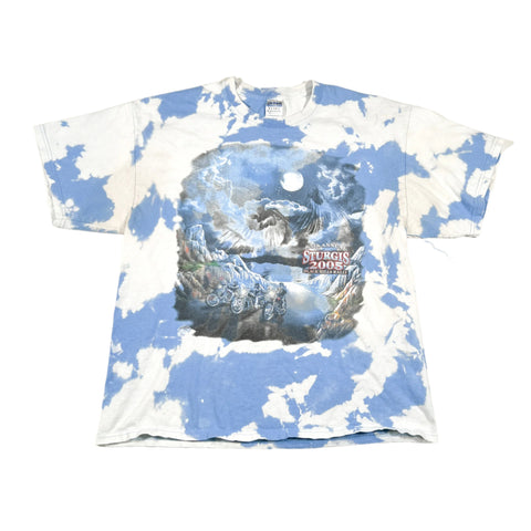 Vintage 2005 Sturgis Black Hills Rally Cloud Wash T-Shirt