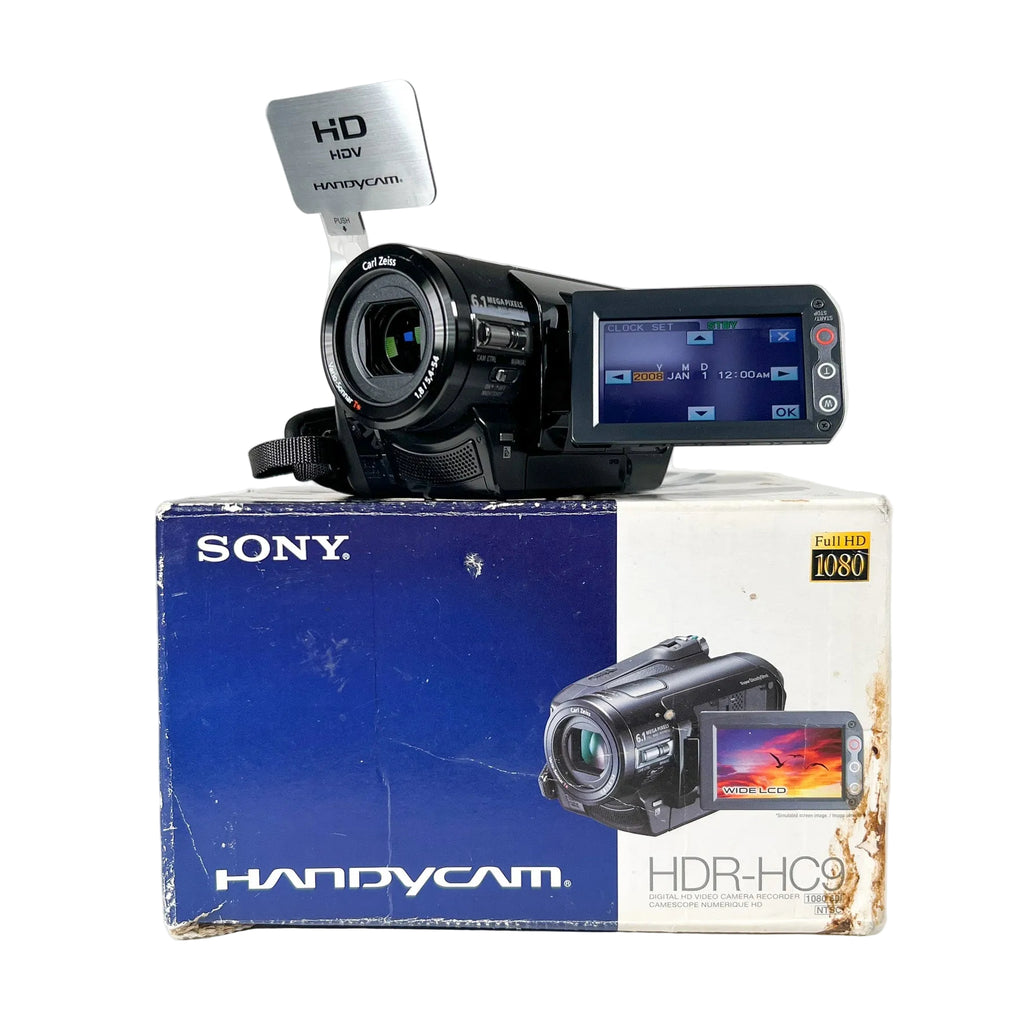 Vintage 2008 Sony HDR-HC9 HDV MiniDV Handycam Camcorder