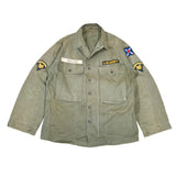 Vintage 40's U.S. Army M-43 HBT 13-Star Patched Jacket