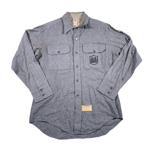 Vintage 50's Flying Cross ROTC Button Up Shirt