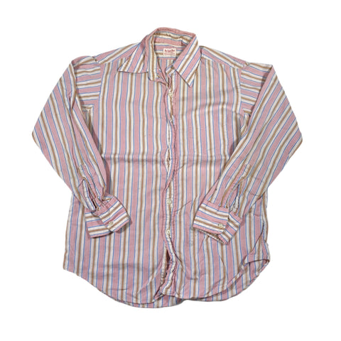 Vintage 60's The Squire Shop Richmond Striped Button Up Shirt